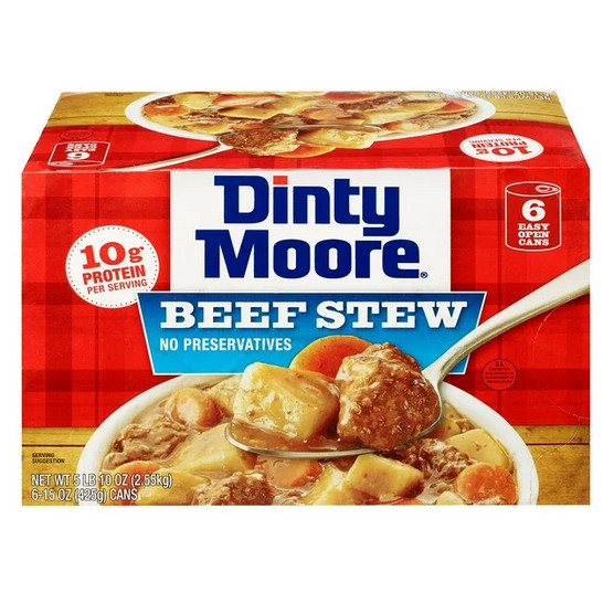 Dinty Moore Beef Stew 15oz 6 Pack Hearty Canned Meal Ready to Eat gallery
