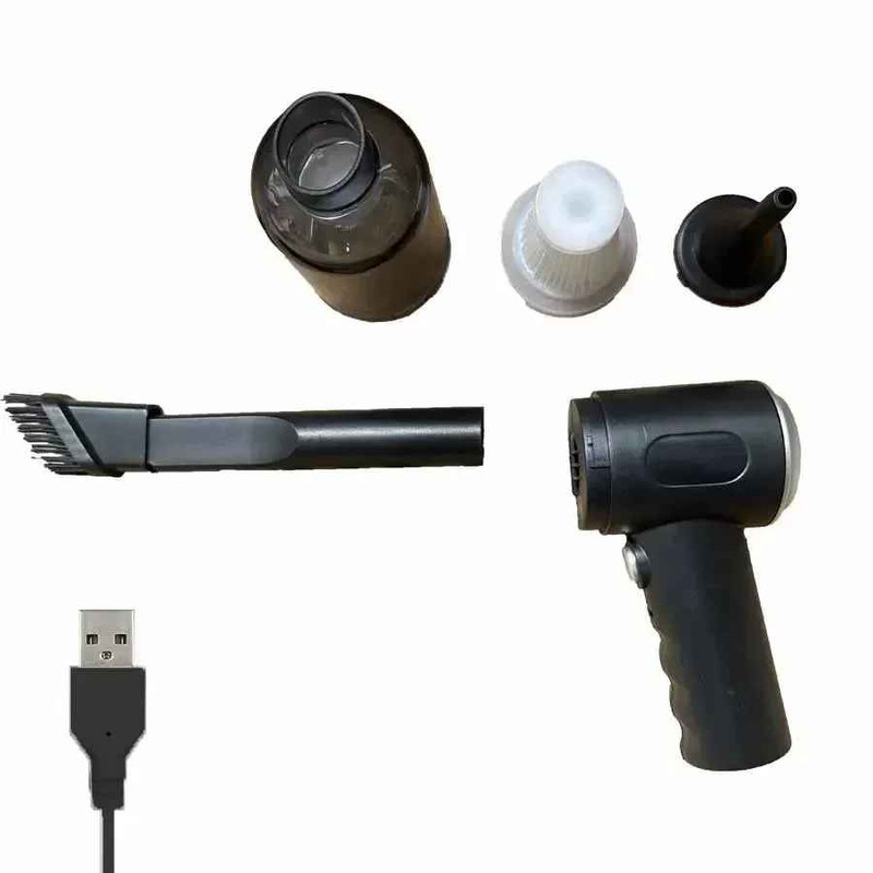 Wireless Car Vacuum Cleaner USB Charging 1200mAh Portable Cleaning Appliance gallery