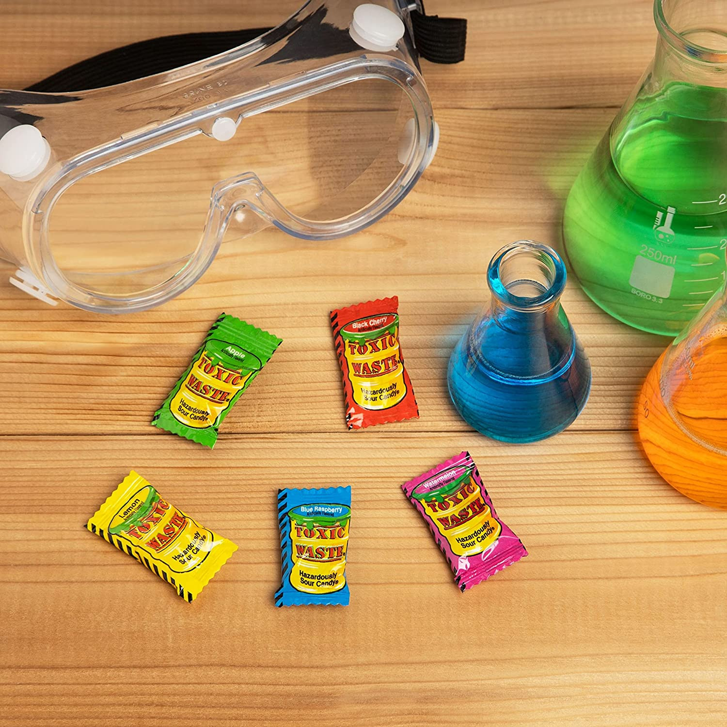 TOXIC WASTE - Hazardous Sour Candy Assortment - 5 Flavors (Choose 2 Or 4 Pounds) gallery