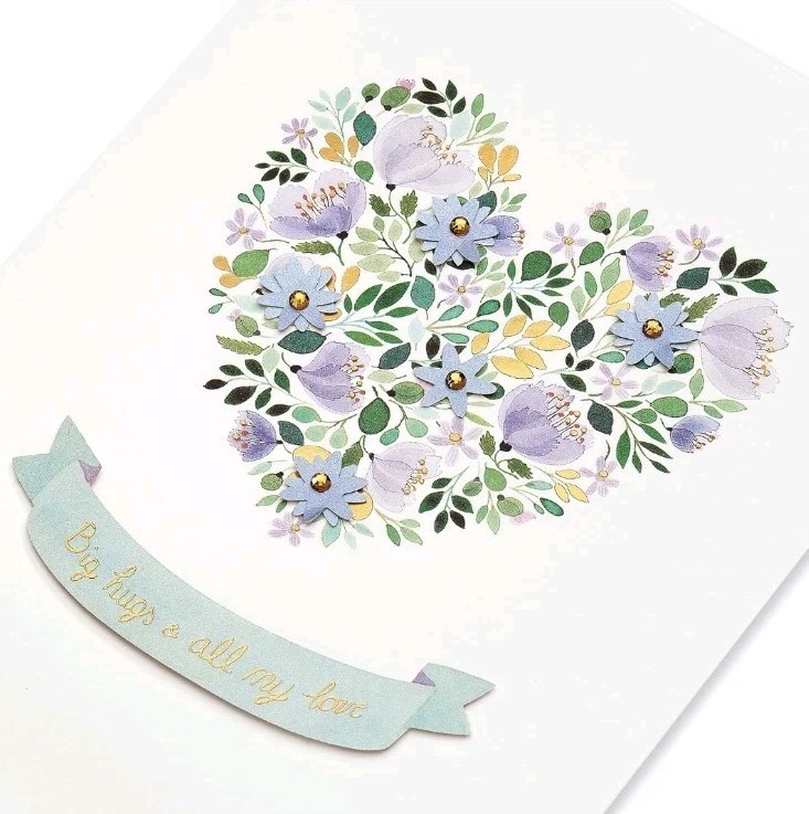 Papyrus Multipurpose Card "Thinking of you every day" Friendship, Sympathy... gallery