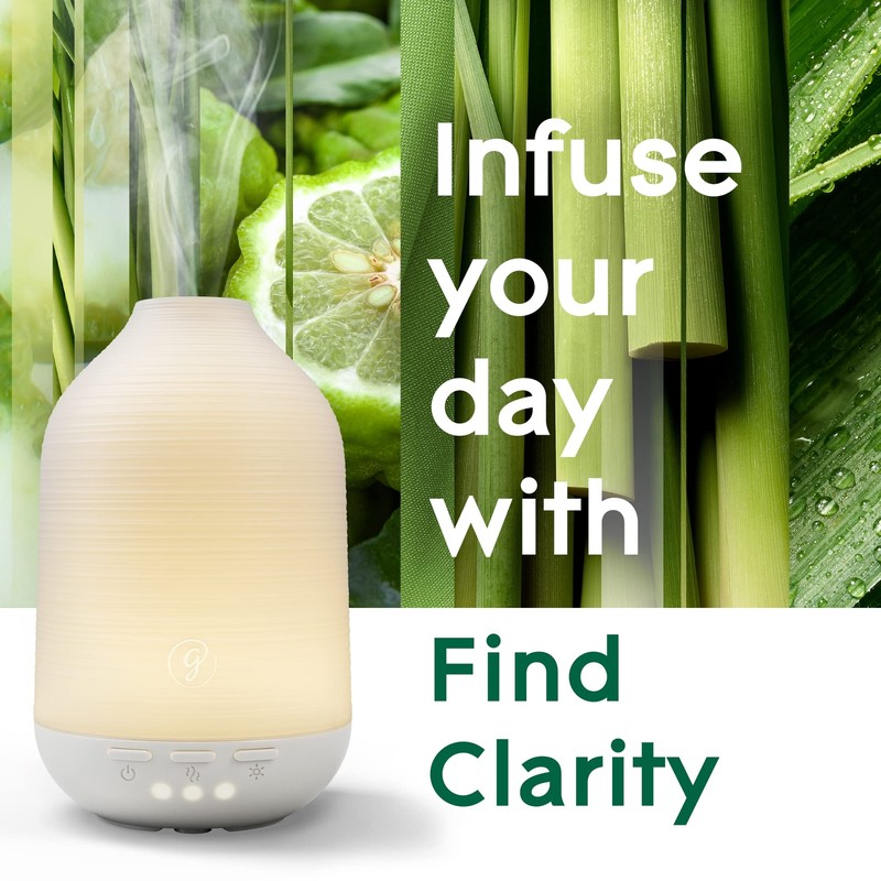 Glade Aromatherapy Diffuser with Essential Oils Italian Bergamot Lemongrass gallery