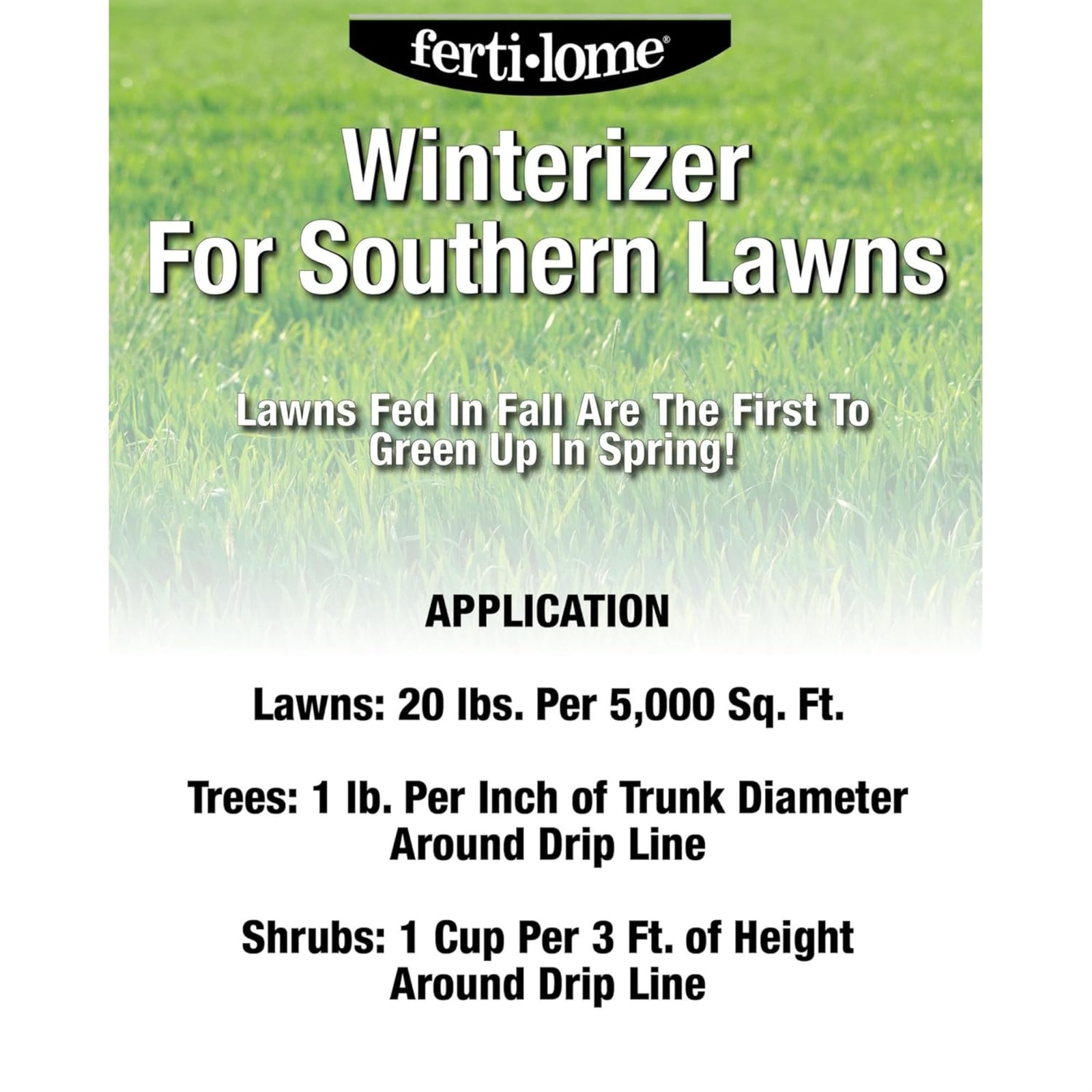 Voluntary Purchasing Group Fertilome Lawn Winterizer, 20-Pound gallery