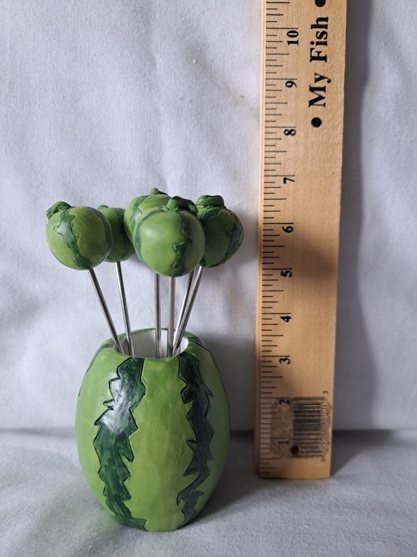 Watermelon Appetizer Fork Serving Set gallery