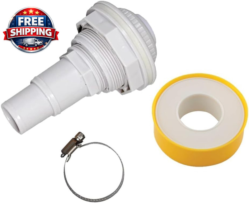 Pool Return Jet Kit - Complete with Fittings, Eyeball Assembly, Clamp, Gaskets a gallery