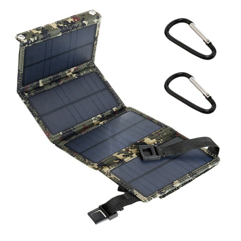 Portable Solar Panel Charger - Fast Charging for Camping, Hiking & Travel gallery