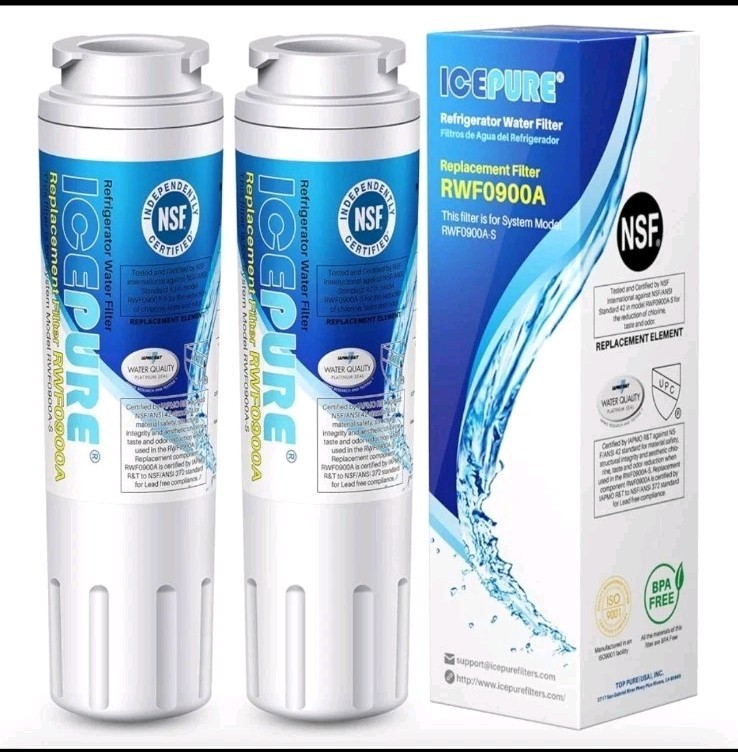 Water Filter For Whirlpool EDR4RXD1 4396395 Maytag UKF8001AXX-200 - 2 PACK gallery