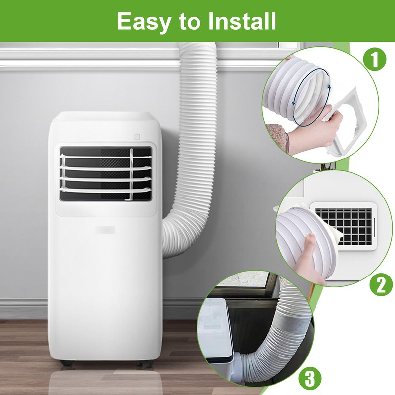 Portable Duct Interface Replacement For Air Conditioners Exhaust Hose Connector gallery