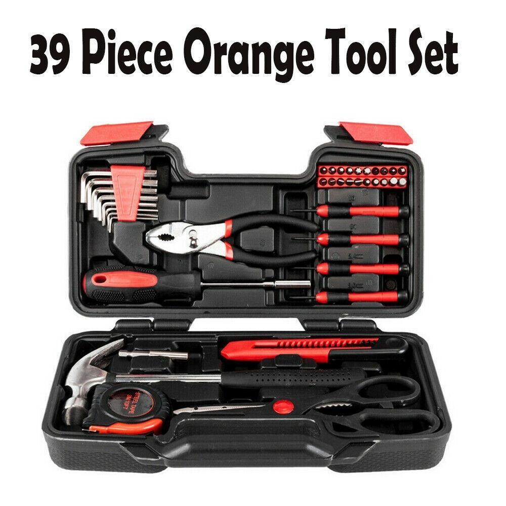 39-Piece Tool Set - General Household Hand Tool Kit with Plastic Toolbox Storage gallery