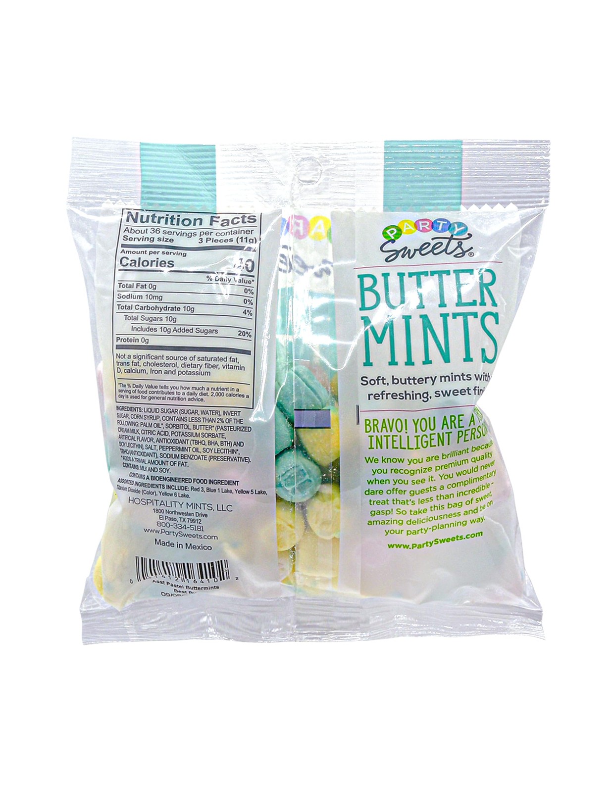 Party Sweets Assorted Pastel Buttermints, 14 14 Ounce (Pack of 1), gallery