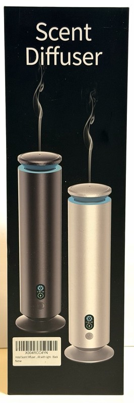 BUBLOC Hotel Scent Diffuser Starter Kit Black 1000 Sq Ft Waterless 5 Oils Remote gallery