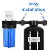 Whole House Water Filtration System 1,000,000 gal capacity w/Pre-filter, GAC/KDF gallery