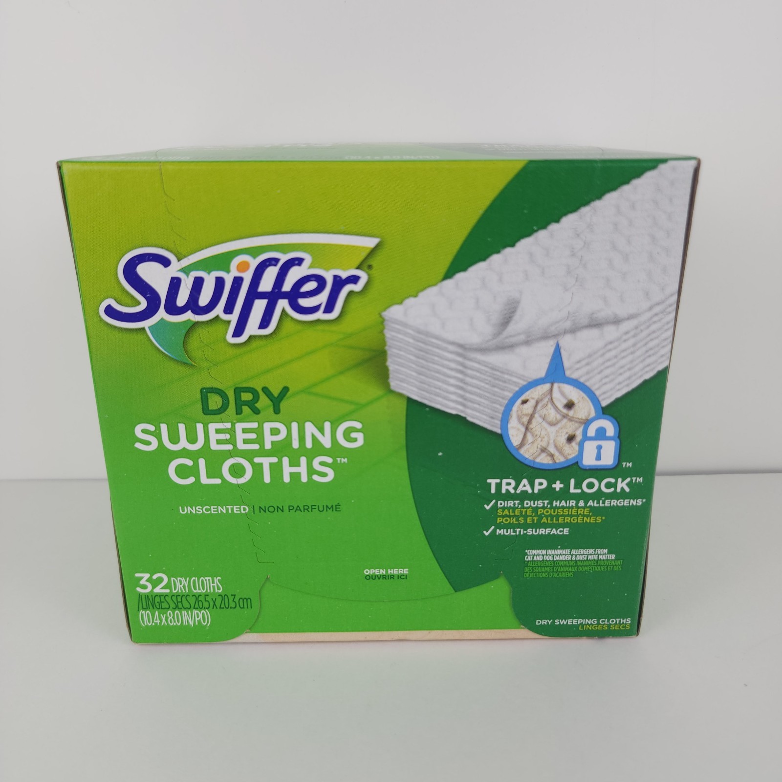 Swiffer Sweeper 32-CT DRY SWEEPING CLOTHS Multi Surface Mop Pad Refill Unscented gallery