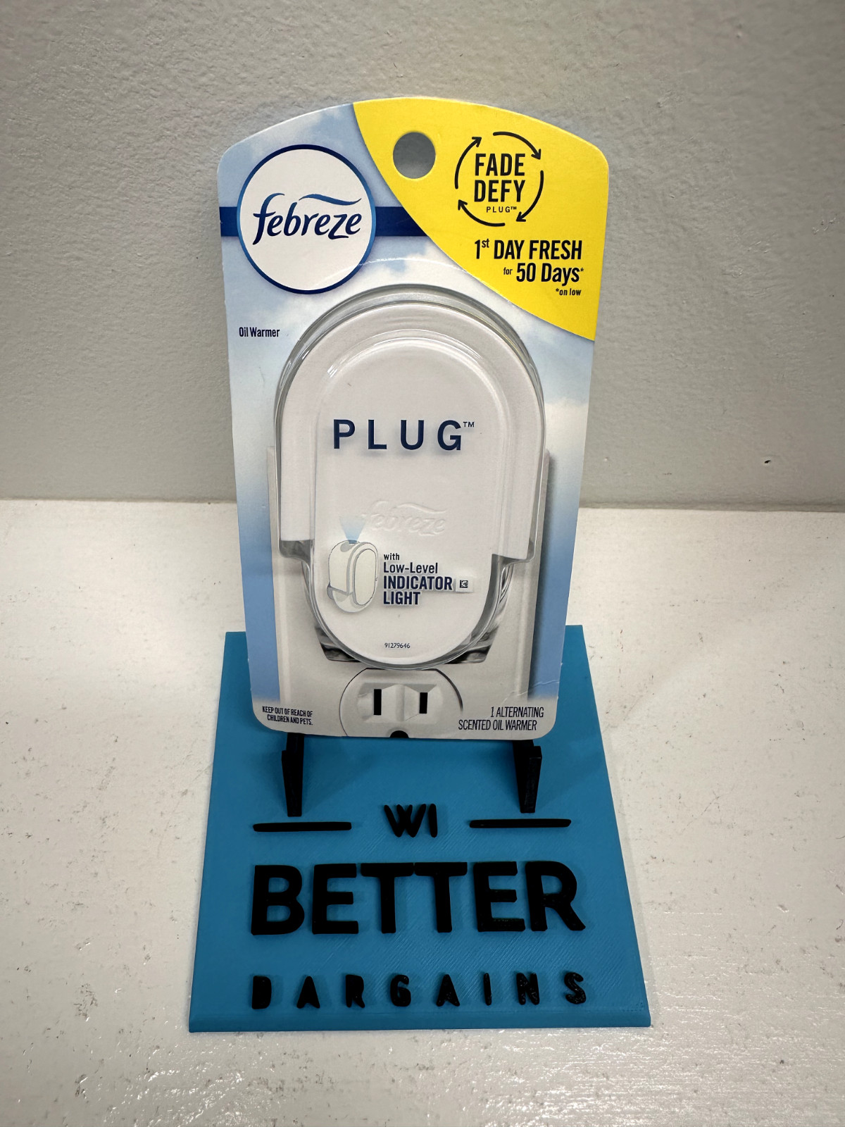 Febreze Plug Starter Kit 1 Count (Pack of 1), Off White gallery