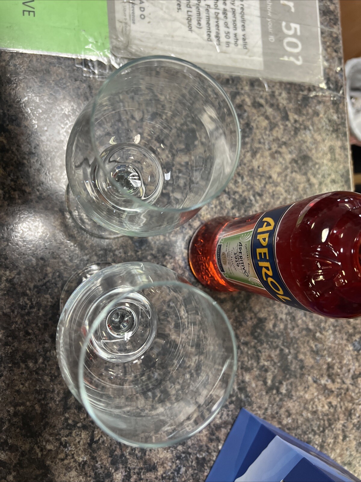 Aperol Spritz Balloon Glassware (set Of 2 ) 18 ounce glasses New 2025 Edition gallery