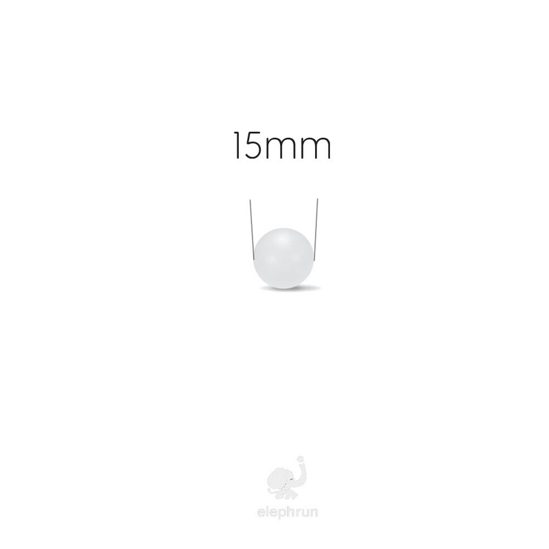 15mm Polypropylene ( PP ) Solid Plastic Bearing Balls Precision Sphere gallery