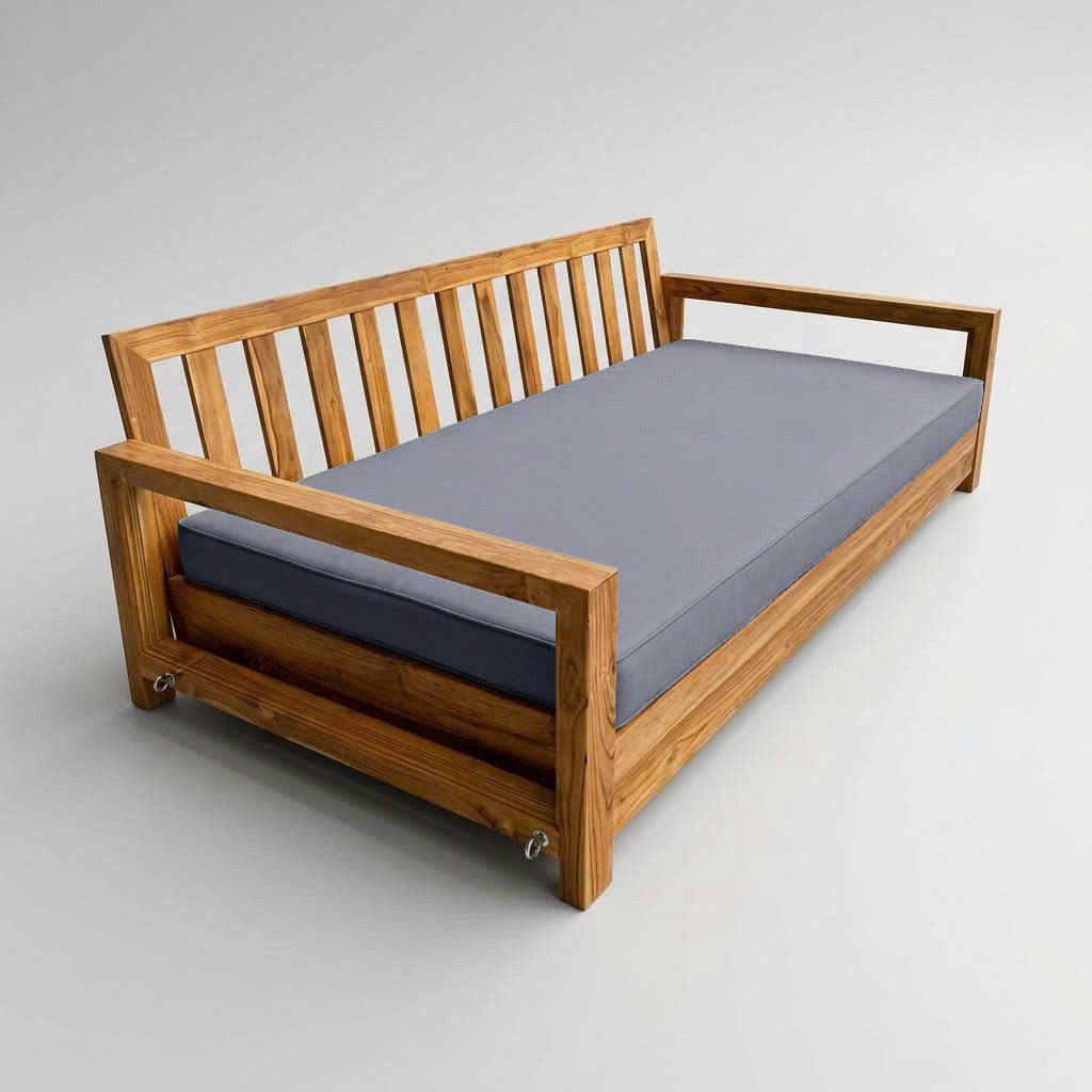 CRIB/TWIN/FULL/QUEEN 6" Thickness Outdoor Daybed Fitted Sheet Slip Cover Only gallery