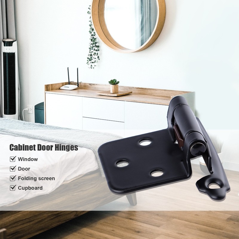 Kitchen Cabinet Hinges Overlay Self Closing Face Mount Cupboard Door Hinge gallery