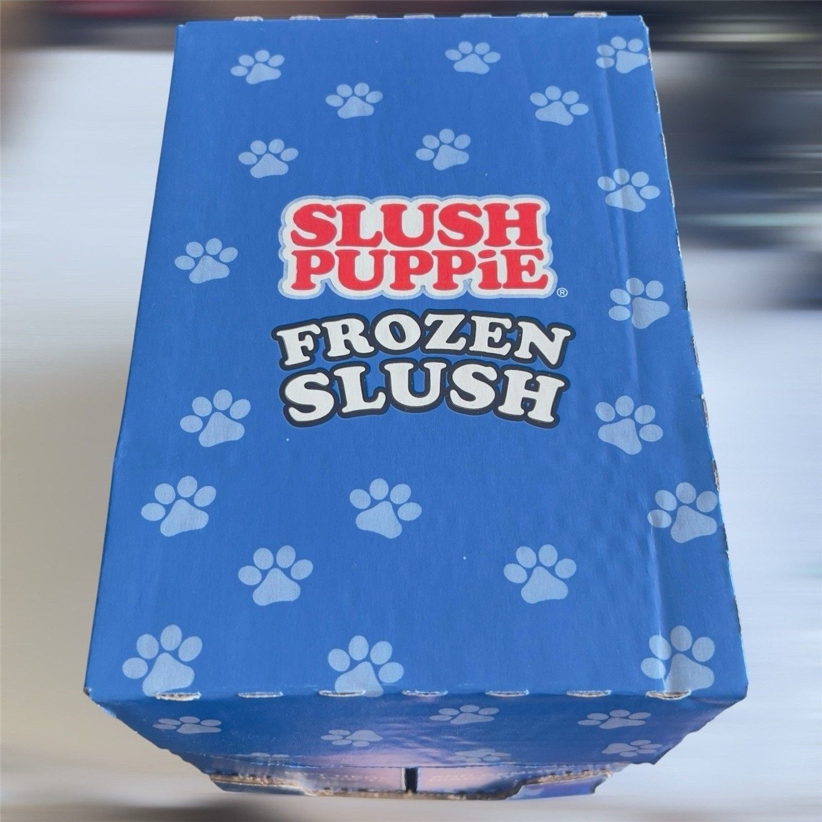 Slush Puppie Blue Raspberry Drink Pouches 12 Pack 8oz each Frozen Ice Beverage gallery