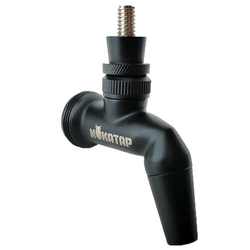 KOMOS® Matte Black Single Draft Tower With NukaTap Faucets w/ Duotight Fittings gallery