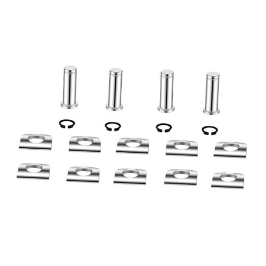 Motorcycle Footpeg Mount Pin Hardware Kit, 4 Pack Clevis Pins With E Chrome#2S gallery