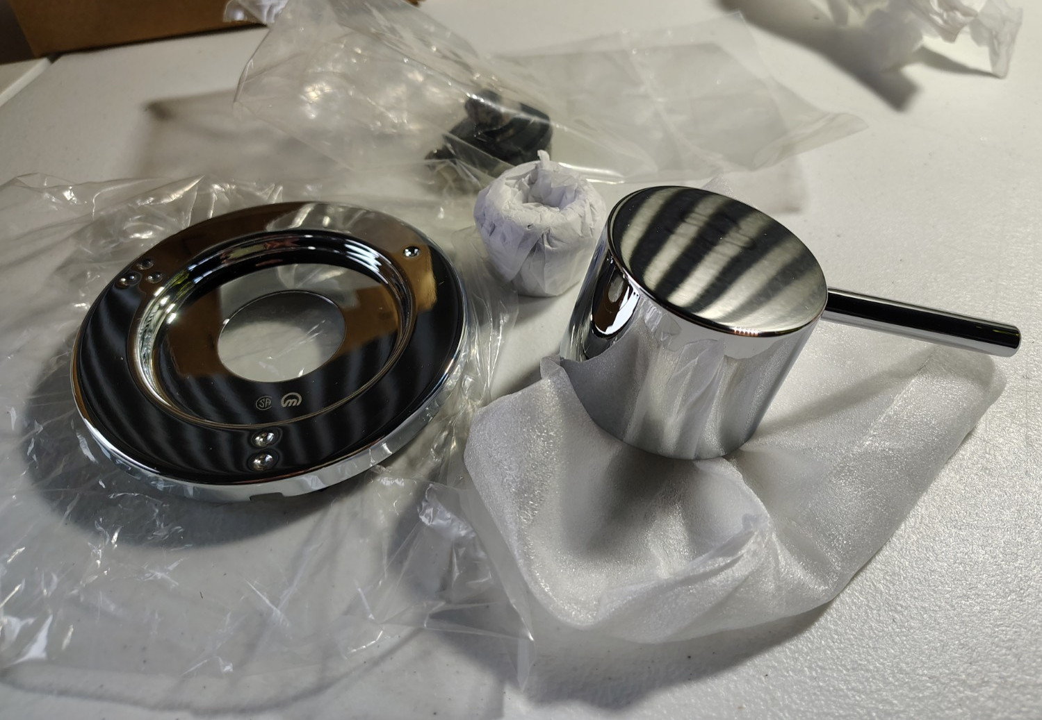 MOEN Align Single-Handle Posi-Temp Valve Trim Kit in Chrome Valve Not Included gallery
