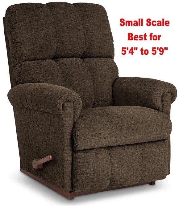 Smaller Scale Brown La-Z-Boy Rocker Recliner Lazy Boy Chair Lazyboy Recliners gallery