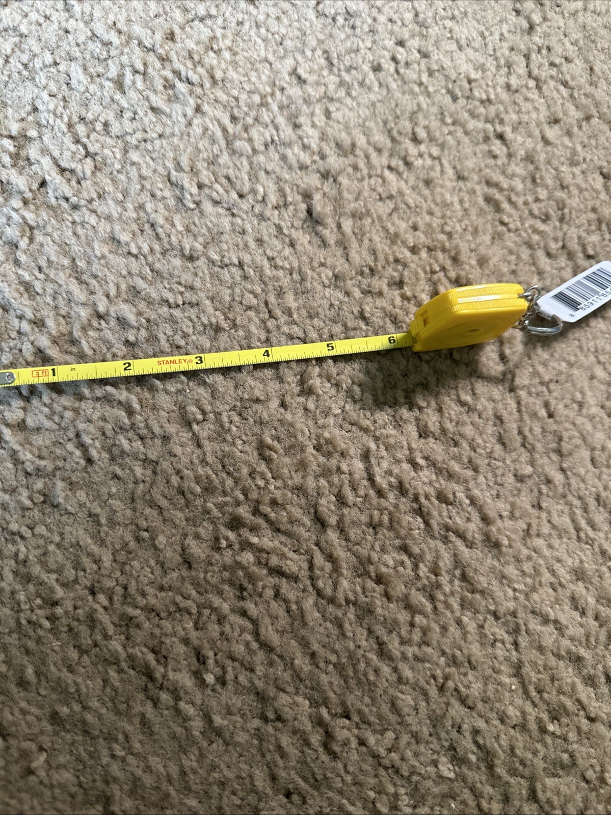 Stanley 3' Key Chain Tape Measure PowerLock Mini Compact 1/4 in. W x 3 ft. L NEW gallery