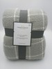 Threshold Boucle & Sherpa Blanket Size 90inx92in Full/Queen Gray/PHC09621 | NEW gallery