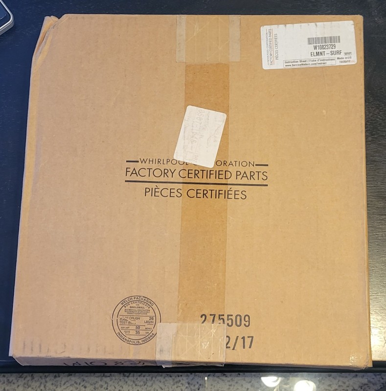 W10823729 WHIRLPOOL 10" SURFACE ELEMENT gallery