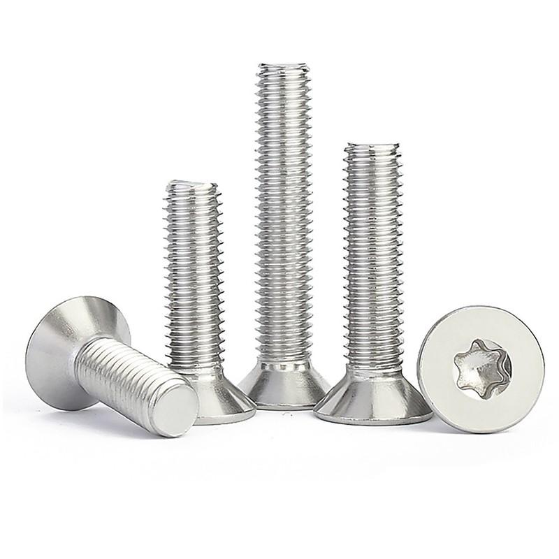 M1.4-M4 Torx Countersunk Machine Screws Flat Head Bolt A2 Stainless Steel Metric gallery