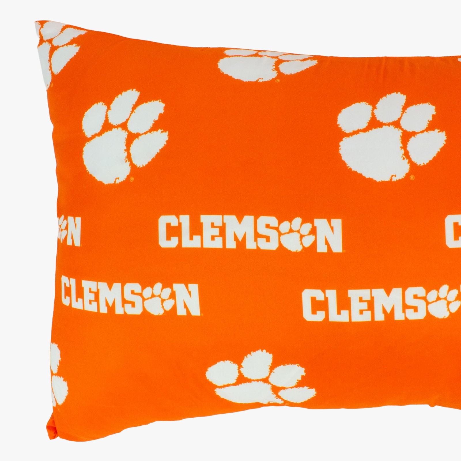 College Covers Everything Comfy Clemson Tigers Pillowcase - Body Pillow - 20 x 6 gallery