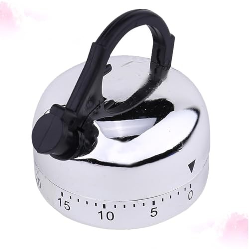 Mechanical Kitchen Timer 3 Inch Small Cooking Timer with Manual Wind-up for gallery