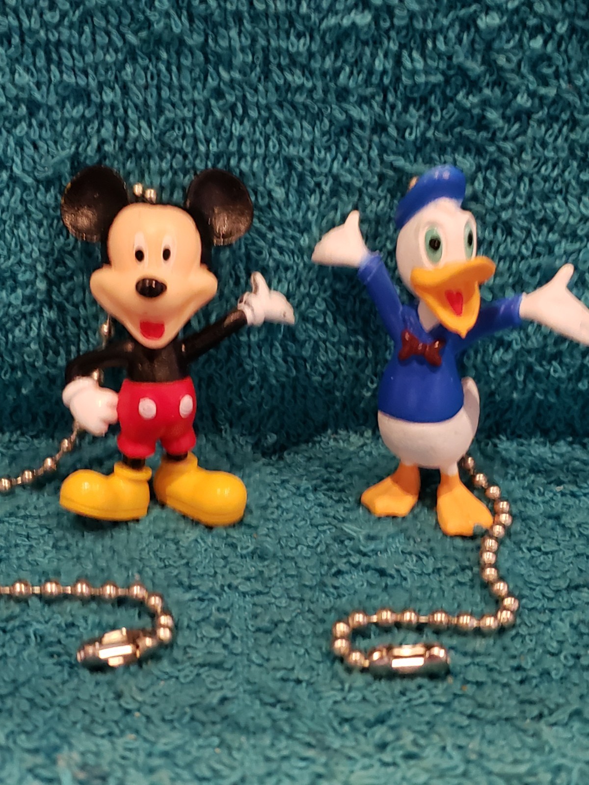 Mickey Mouse and Donald Duck Light Pull and Fan Pull Set - Disney Decor gallery