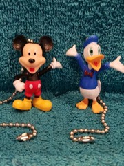 Mickey Mouse and Donald Duck Light Pull and Fan Pull Set – Disney Decor