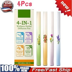 4PCS Natural Diffuser with Mint for Lung Health & Fresh Air 2026 NEW
