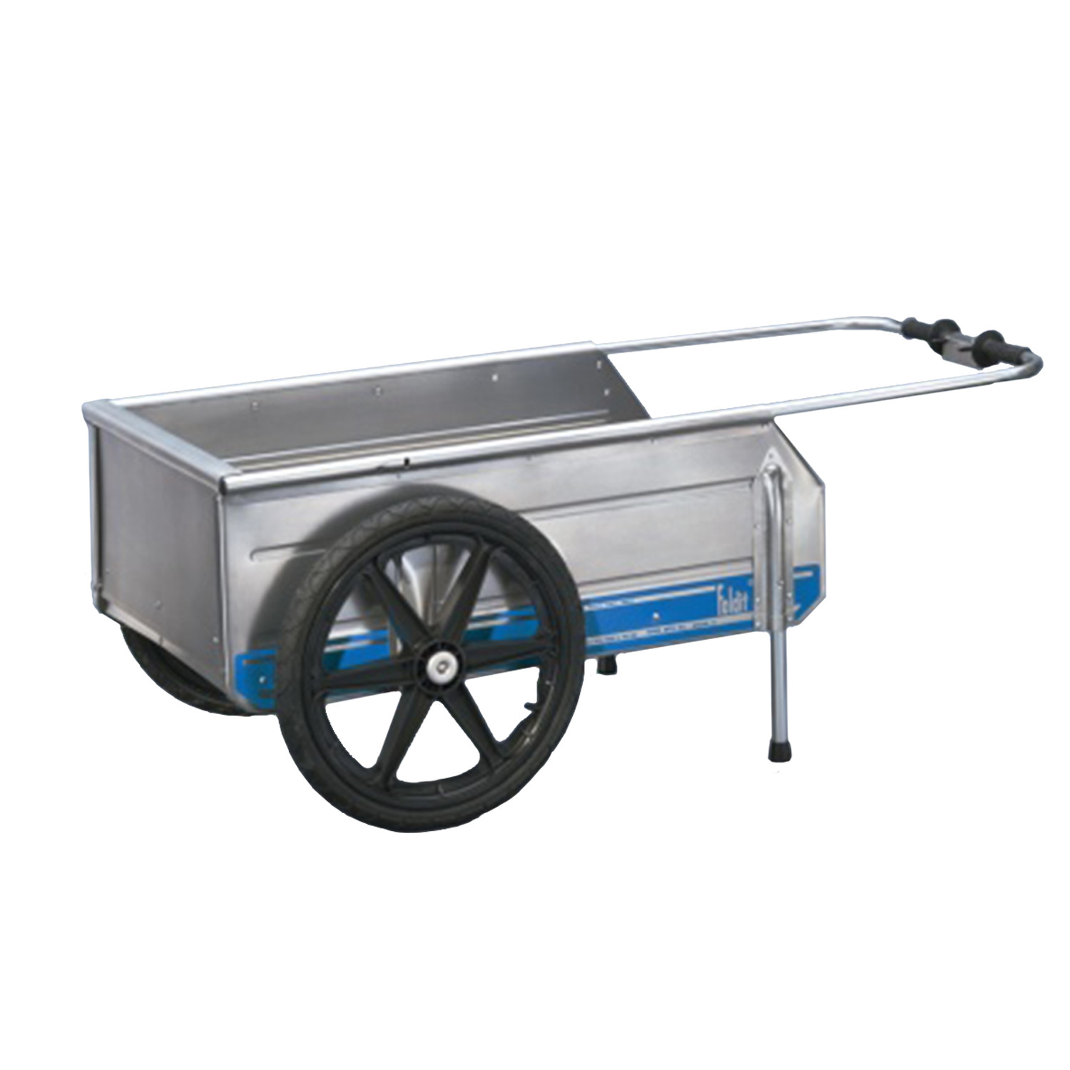 Tipke Manufacturing Company Foldit Do It All Aluminum Folding Cart, Blue Stripe gallery