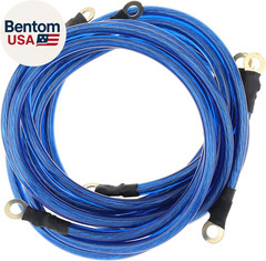 5 Point Car Universal Earth Ground Cables Grounding Wire System Kit High Perform