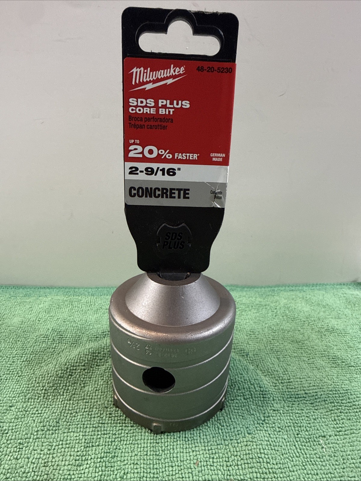 NEW Milwaukee 48-20-5230 SDS Plus Masonry Core Bit, 2-9/16"x2" gallery
