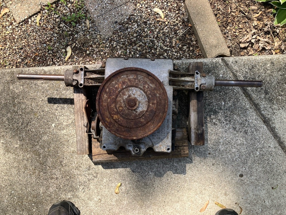 USED PEERLESS (Tecumseh) 5-SPEED TRANSAXLE FOR JOHN DEERE 160/170 Garden Tractor