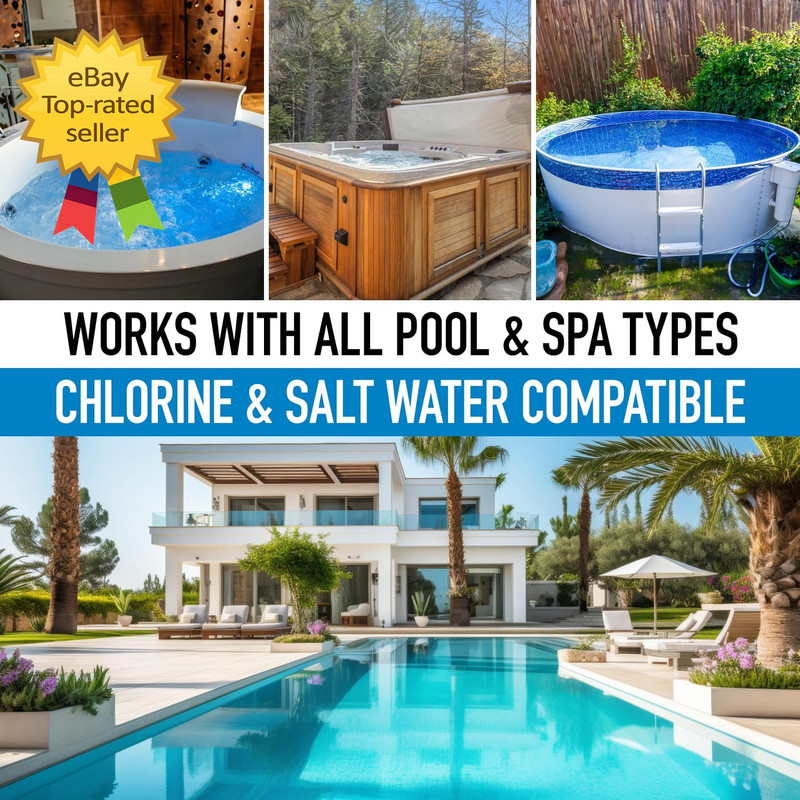 Pool Leak Detection Dye Kit 75+ Tests 2 Stainless Steel Precision Applicators gallery