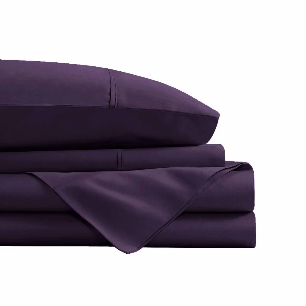 Swift Home 3PC Solid Microfiber Sheet Set with Smart Side Storage Pockets gallery