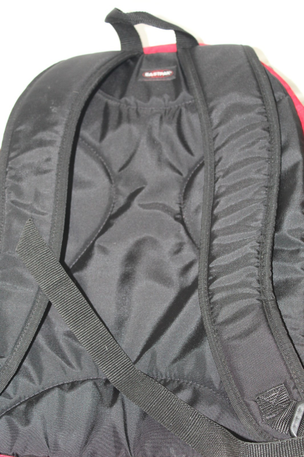 Eastpak Padded Red Backpack 3 Sections Adjustable Straps 2