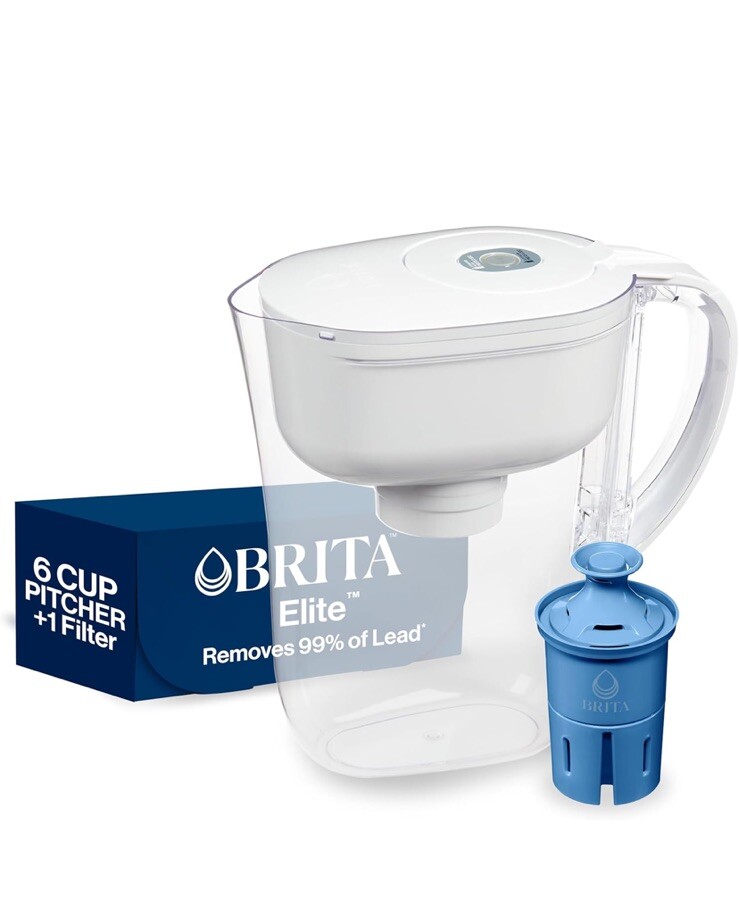 Brita Metro Water Filter Pitcher 6 Cup Capacity BPA-Free Includes 1 Brita Filter gallery