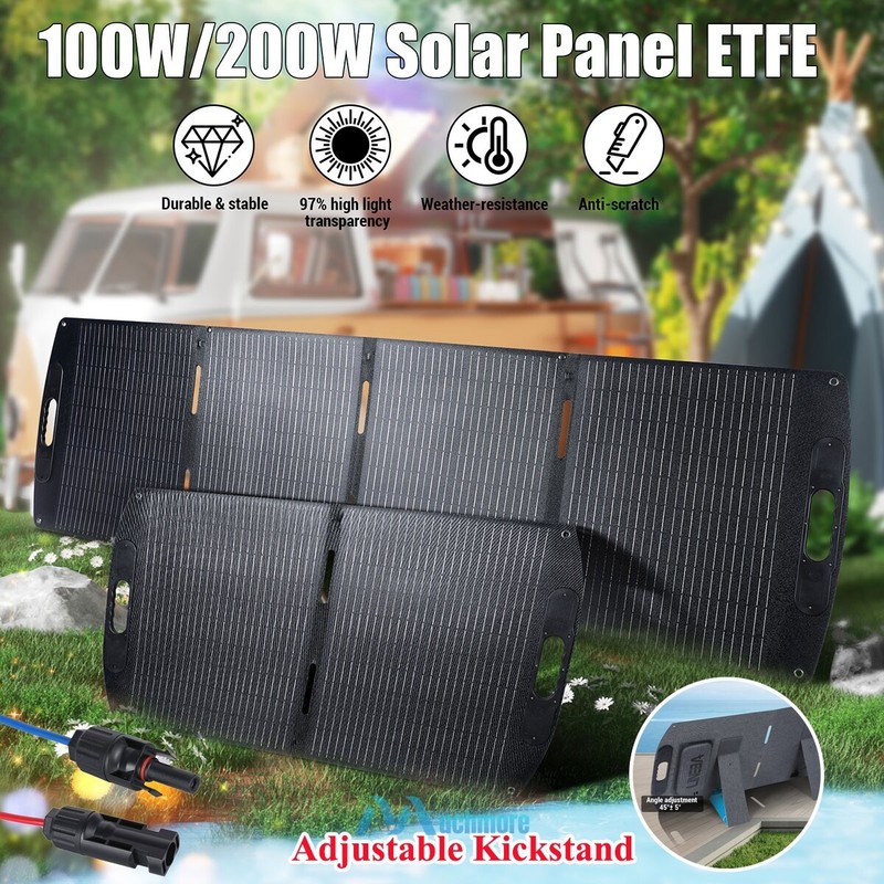 Foldable Solar Panel Kit 5000W Power Inverter 23% High Efficiency for Sunshed RV gallery