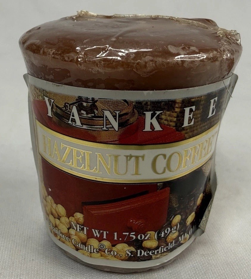 Yankee Candle Sampler Size Vanilla Hazelnut Coffee 1.75 oz Sealed gallery