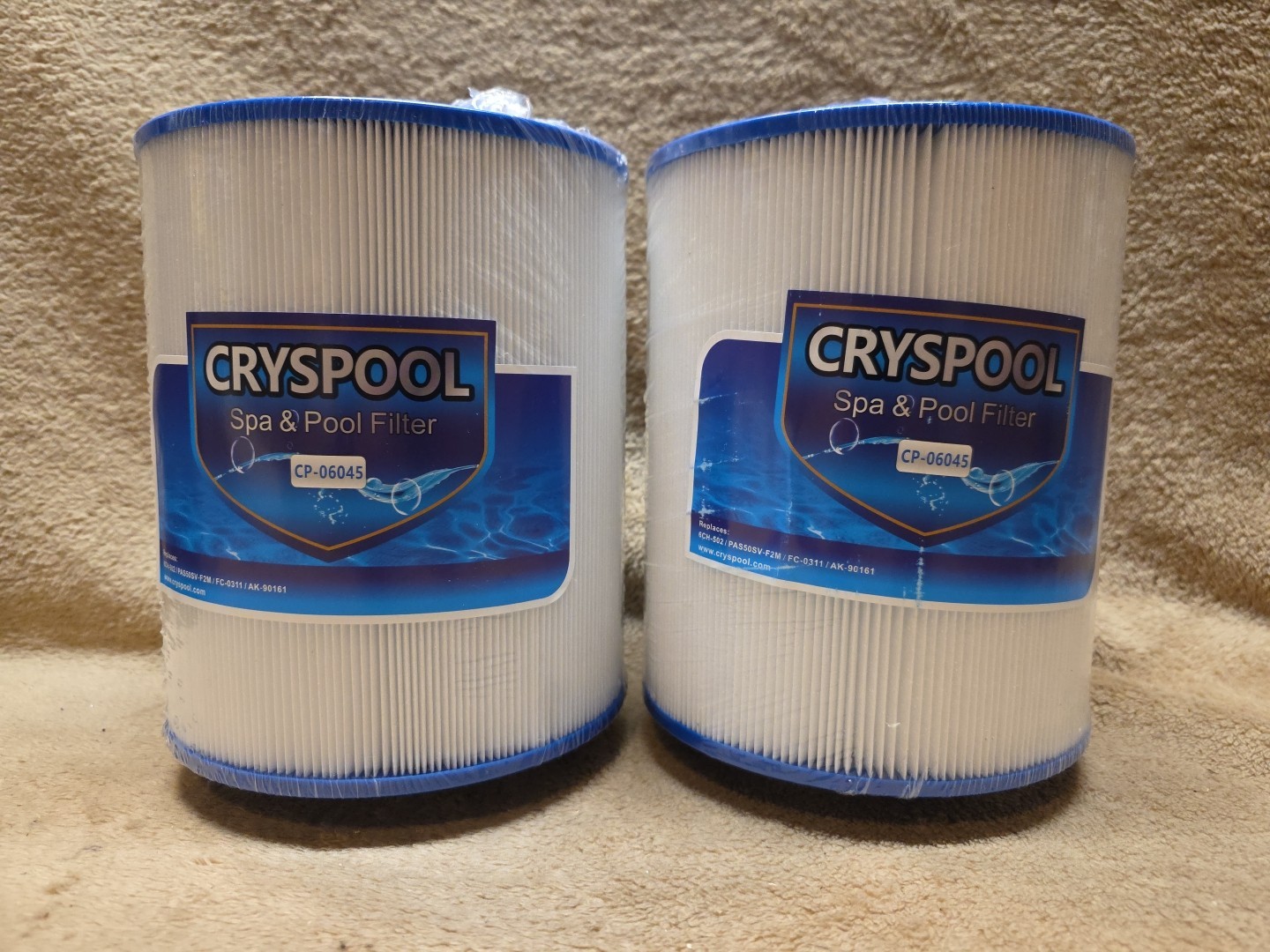 2 Pack: Cryspool 06045 Filter Compatible with Artesian Spas, Tidal Fit Swim gallery