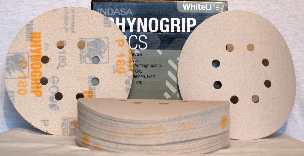 YEAR END BLOWOUT!! - 6" Indasa WhiteLine Discs - DESCRIPTIONS BELOW!! gallery