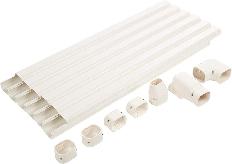Weather-Resistant Mini Split Line Set Cover 20 Ft. gallery