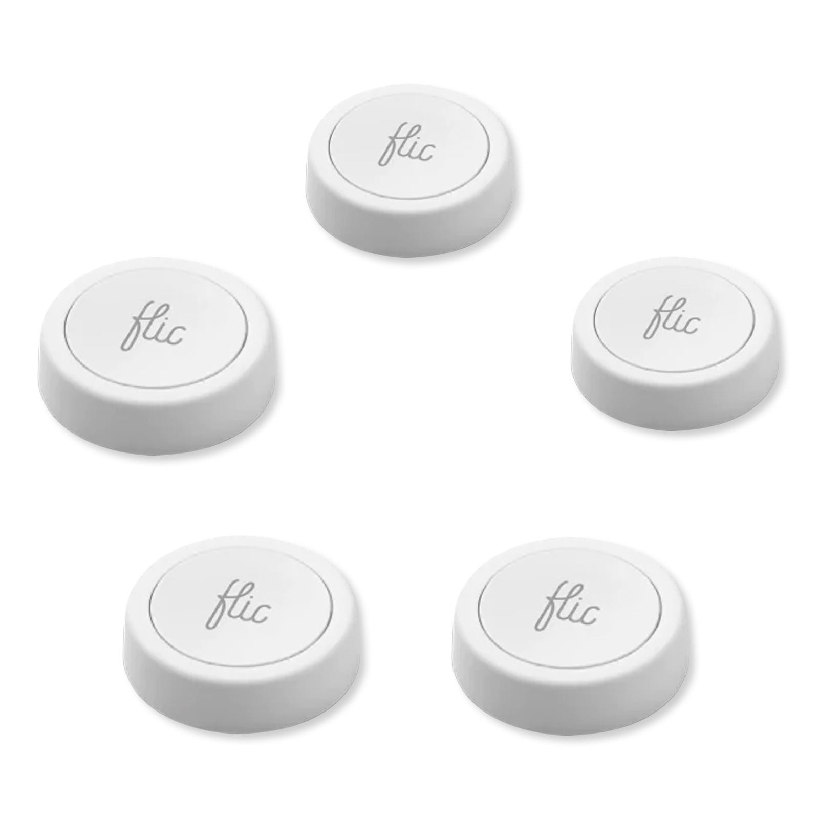 Flic Programmable Smart Button Kit, 5 Pack (R-BW-05) gallery