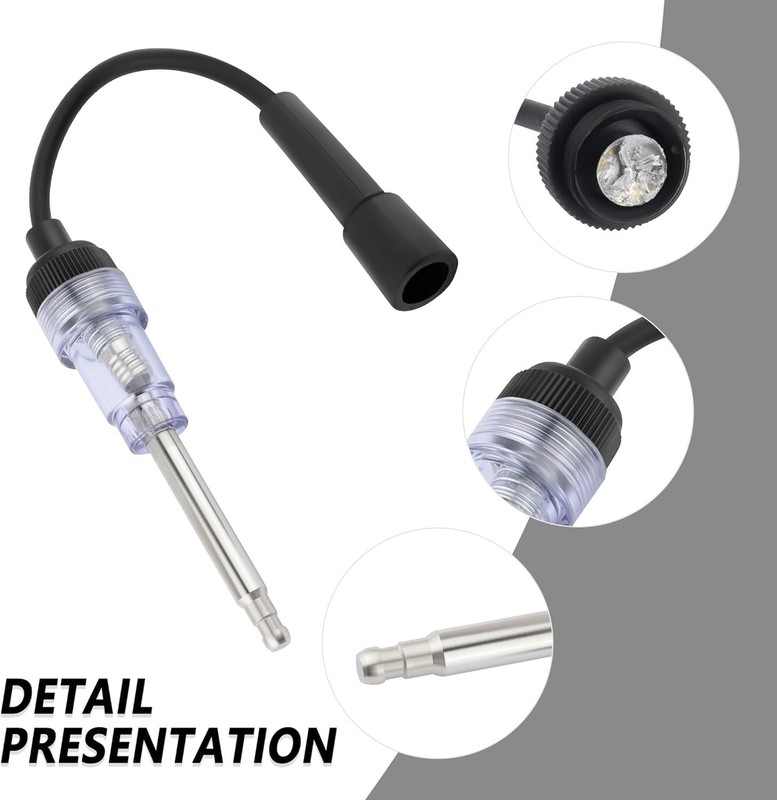 Spark Plug Tester with Indicator Lights,Spark Small Engine for 2PCS gallery
